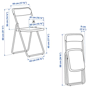 Второе фото. VIHALS Складной стул ИКЕА