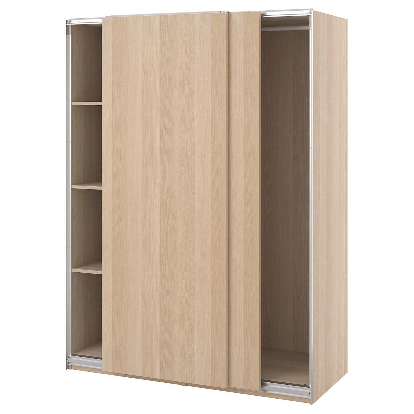 Шкаф - IKEA PAX/HASVIK/ПАКС/ХАСВИК ИКЕА, 66х150х201 см, светло-коричневый