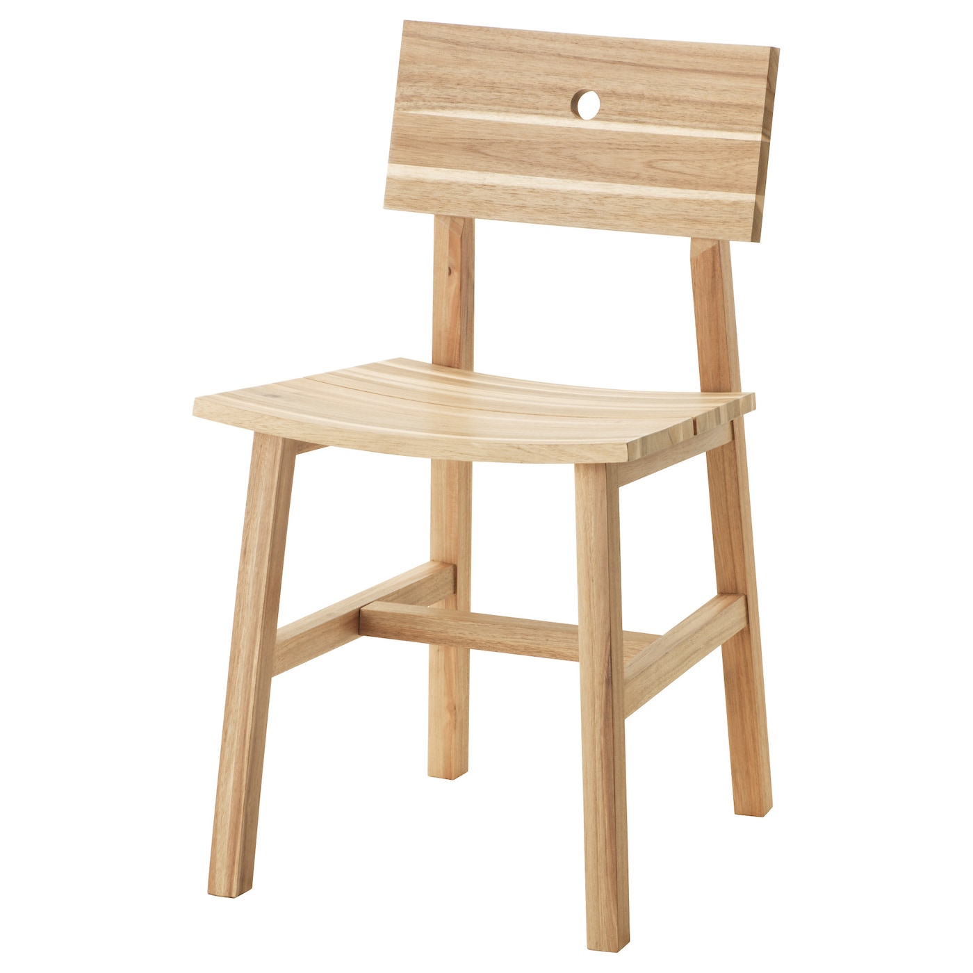 деревянный стул из икеа