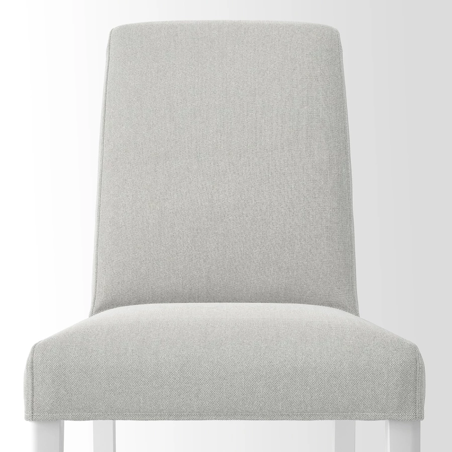 Стол и 4 стула - STRANDTORP / BERGMUND IKEA/ СТРАНДТОРП/БЕРГМУНД ИКЕА, 205х95х75 см, белый/серый (изображение №9)