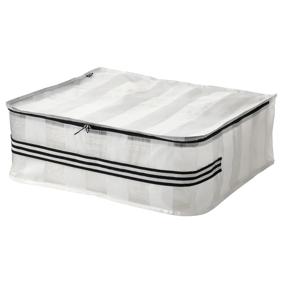 Ящик для хранения  - GÖRSNYGG / GОRSNYGG  IKEA/ ГЁРСНИГГ  ИКЕА, 55x49x19 см белый (изображение №1)