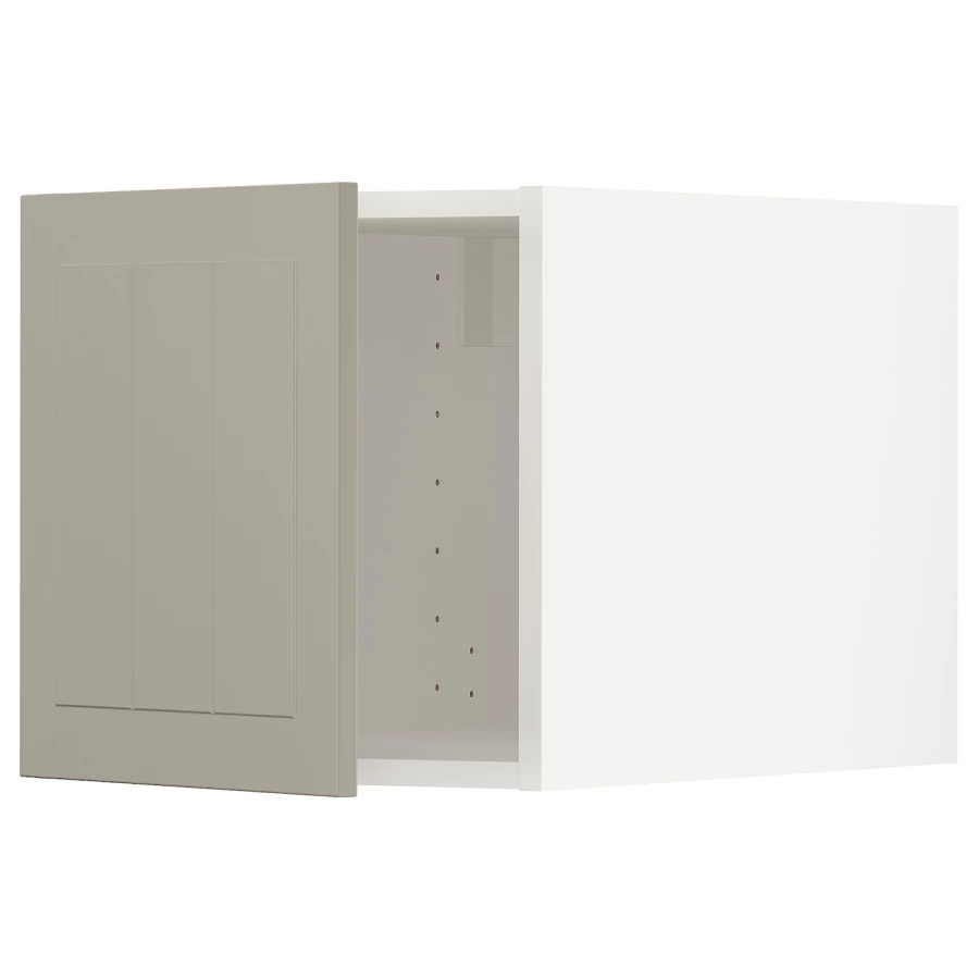 METOD Навесной шкаф - METOD IKEA/ МЕТОД ИКЕА, 40х40 см, белый/бежевый (изображение №1)