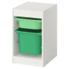 Шкаф с ящиком IKEA TROFAST/ТРУФАСТ ИКЕА, 34х44х56 см, салатовый/зеленый
