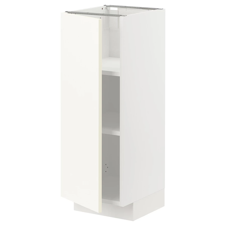 Напольный шкаф - METOD IKEA/ МЕТОД ИКЕА,  88х30 см, белый (изображение №1)