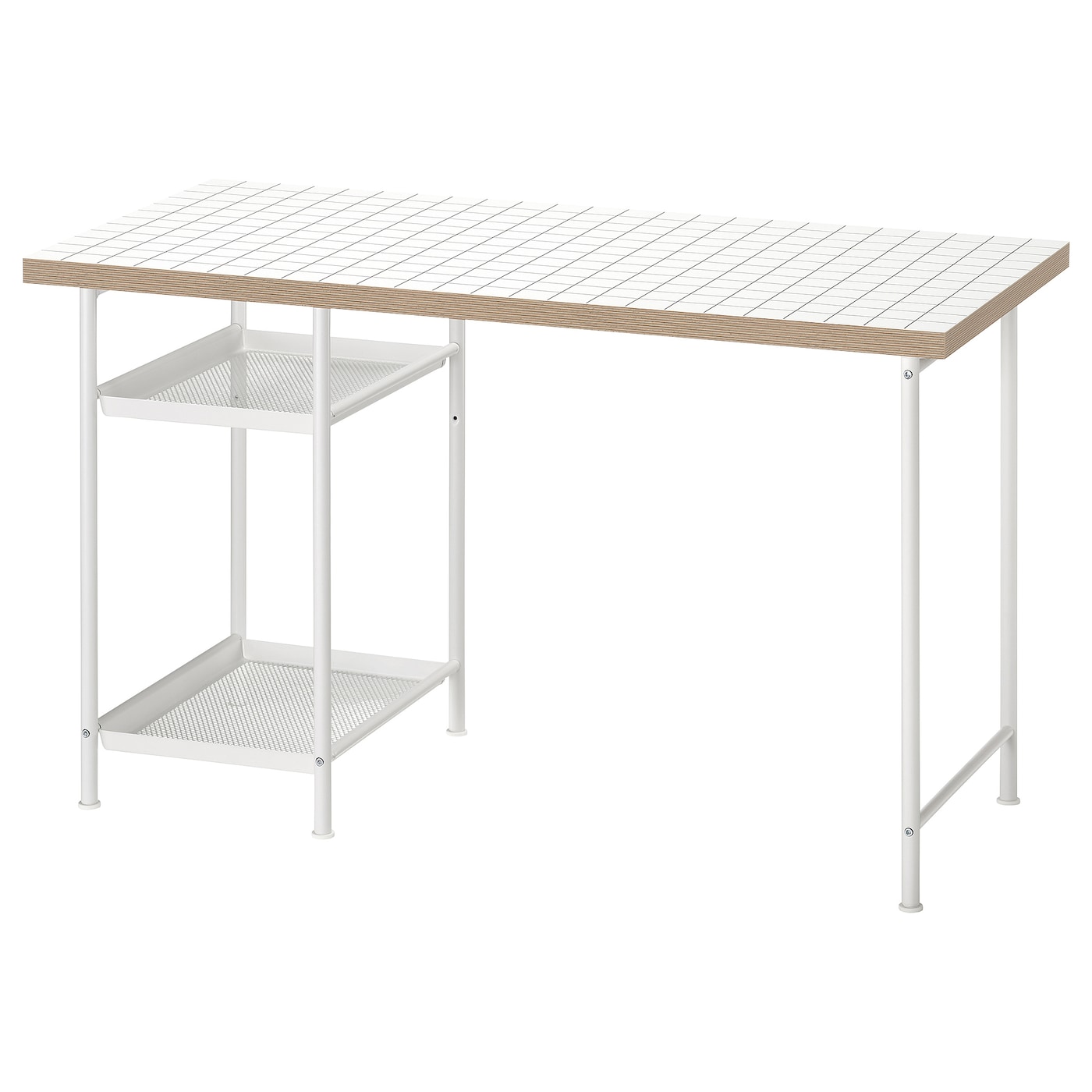 Письменный стол - IKEA LAGKAPTEN SPÄND/SPAND/СПЭНД ЛАГКАПТЕН ИКЕА, 120x60см, белый, антрацит