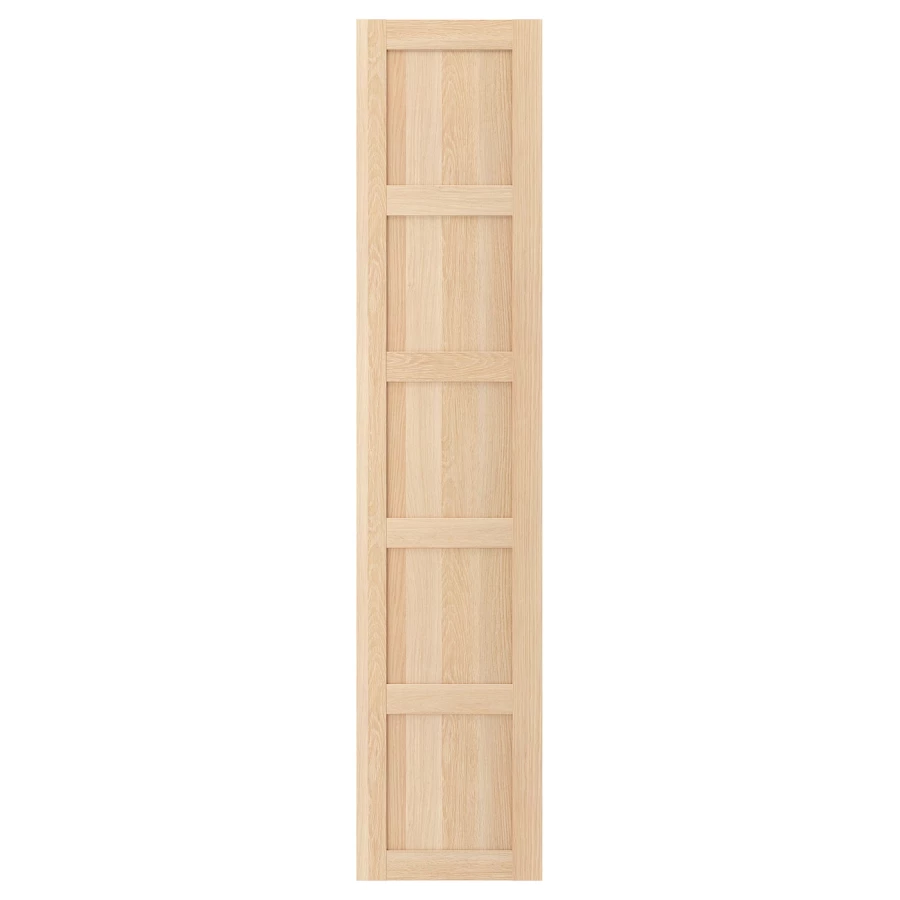 Дверь - IKEA BERGSBO, 50x229 см, под беленый дуб БЕРГСБУ ИКЕА (изображение №1)