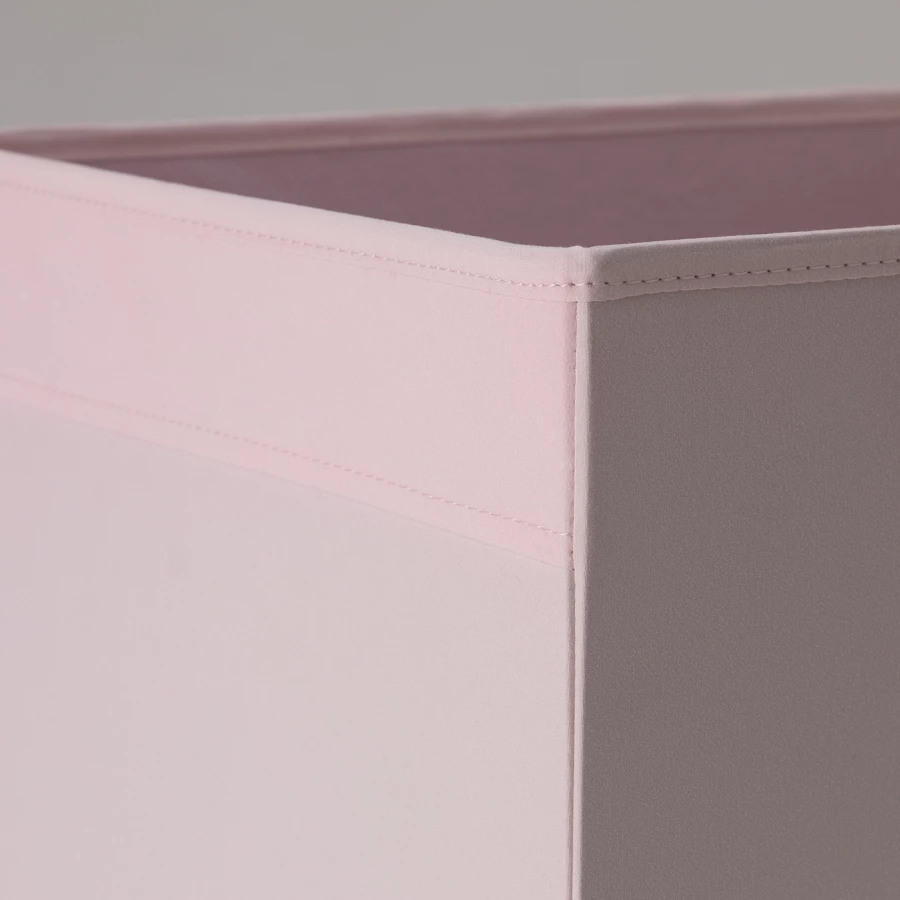 Коробка -  DRÖNA/ DRОNA IKEA/ ДРЕНА ИКЕА, 33х33 см, розовый (изображение №4)