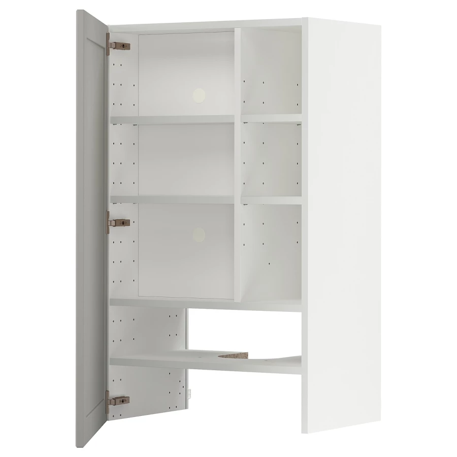 Шкаф под вытяжку -  METOD  IKEA/  МЕТОД ИКЕА, 100х60 см, белый/светло-серый (изображение №1)