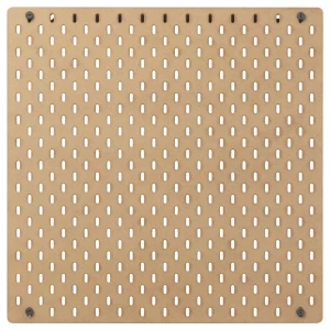 Комбинированная перфорированная доска - SKÅDIS / SKАDIS IKEA/ СКОДИС ИКЕА, 56х56 см, бежевый