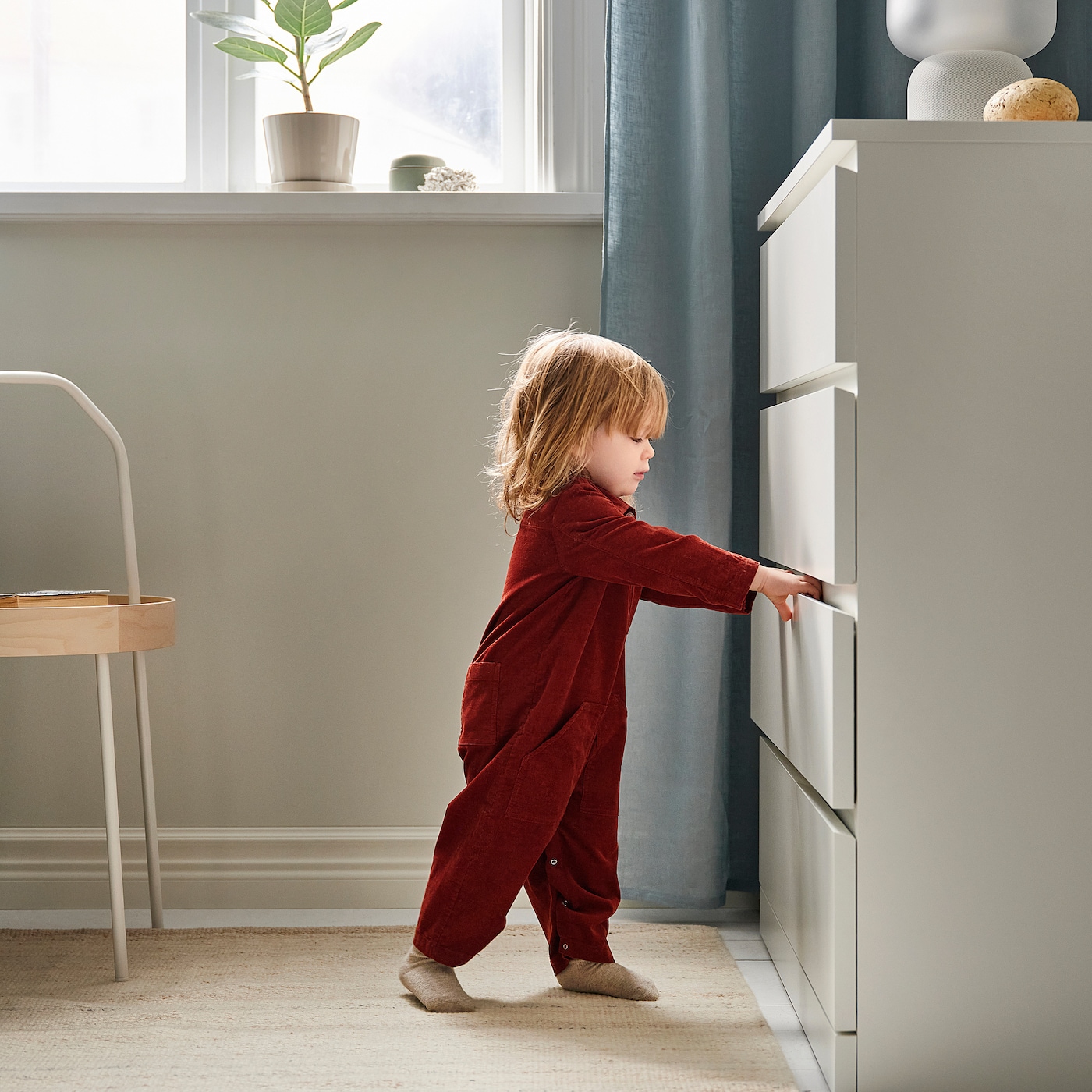Замок для ящика - SOLSTOL IKEA ИКЕА, белый за 3400 рублей в по