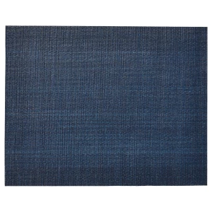 Салфетка сервировочная - IKEA FLYGFISK, 38x30cм, синий, ФЛЮГФИСК ИКЕА