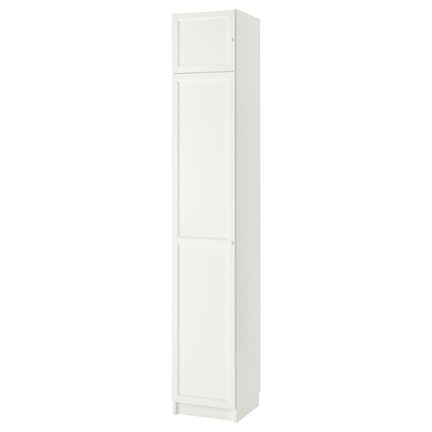 Книжный шкаф - BILLY / OXBERG IKEA/ БИЛЛИ/  ОКСБЕРГ ИКЕА,  237х40 см, белый