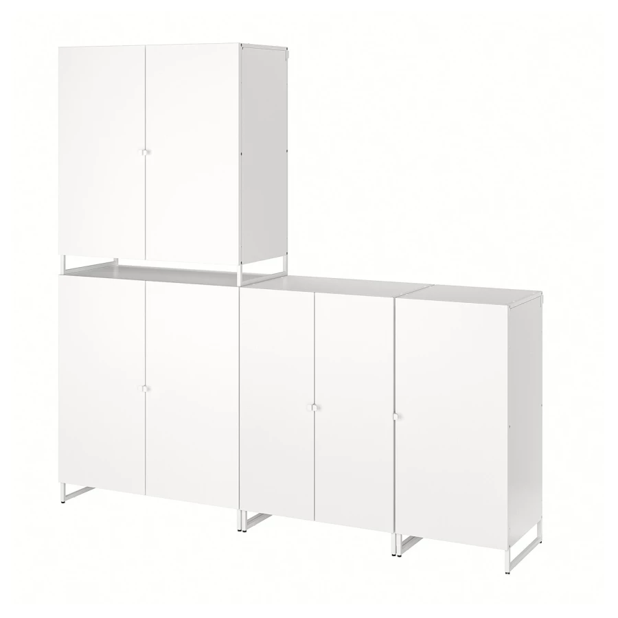 Книжный шкаф - JOSTEIN IKEA/ ЙОСТЕЙН ИКЕА,  182х180 см, белый (изображение №1)