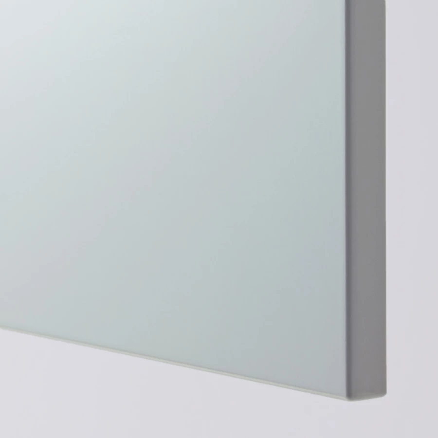 Настенный шкаф - METOD IKEA/  МЕТОД ИКЕА,  80х80 см, белый/серый (изображение №2)