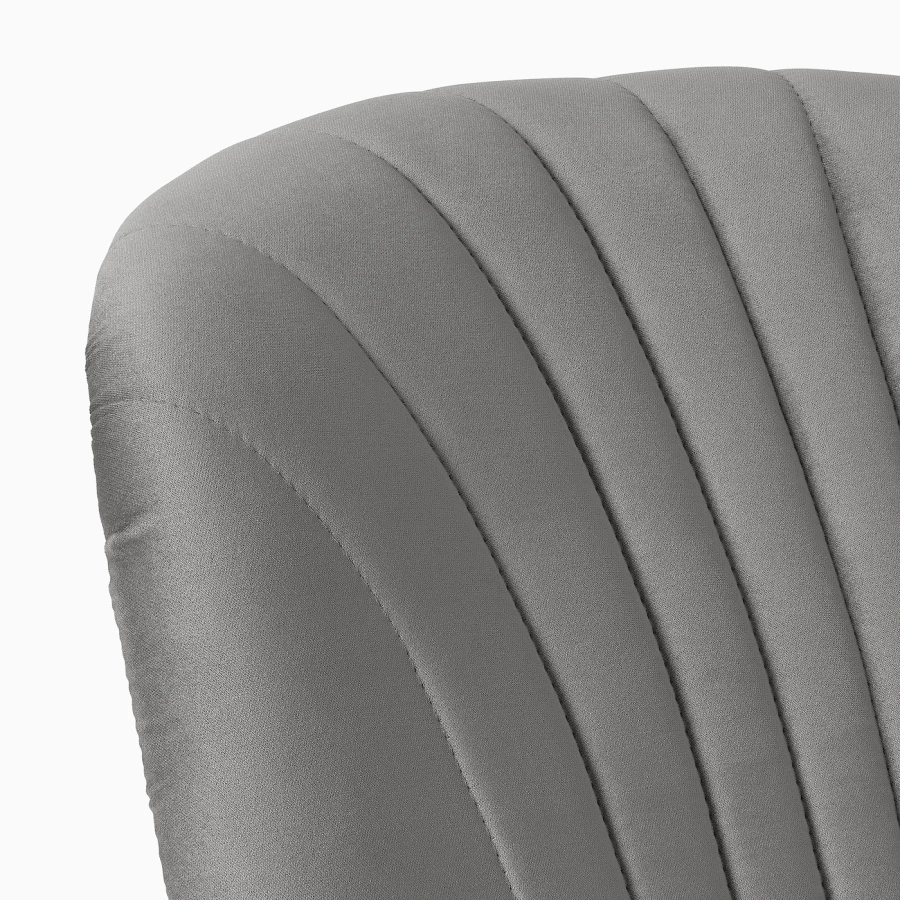 Кресло - IKEA BILLHAMN/БИЛЛХАМН, 59х78х82 см, серый (изображение №6)