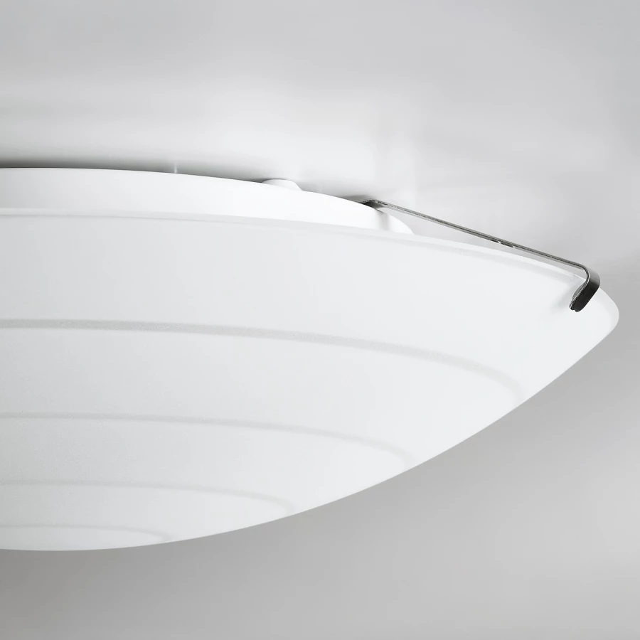 Потолочные светильники - HYBY IKEA/ ХИБИ ИКЕА, 37 см, белый (изображение №2)