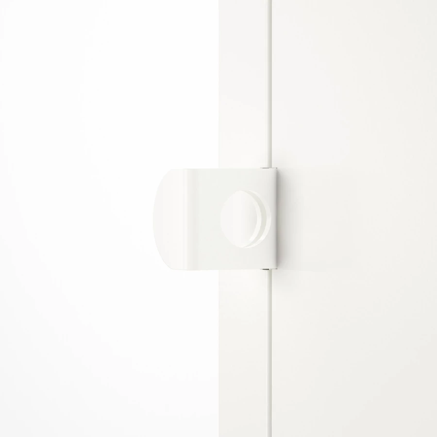 Комбинация с дверями - IKEA HÄLLAN/HALLAN/ХЭЛЛАН ИКЕА, 167х47х90 см, белый (изображение №5)