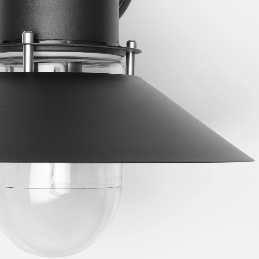 Настенный светильник -  UPPLID IKEA/ УППЛИД ИКЕА, 28 см, черный (изображение №3)