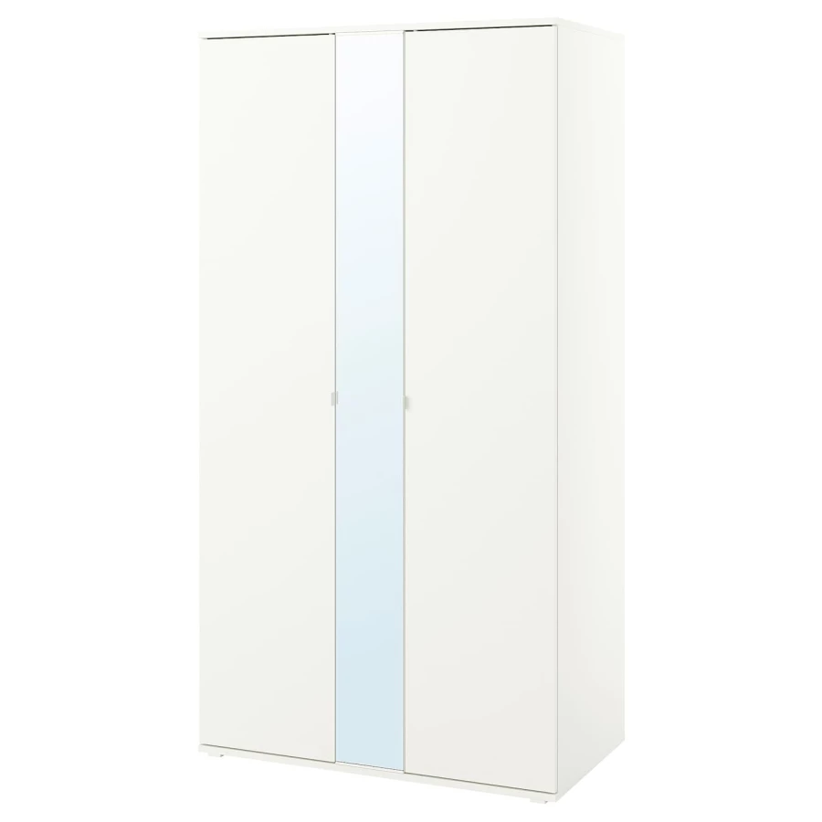Гардероб - VIHALS IKEA/ВИХАЛС ИКЕА,105x57x200, белый (изображение №1)