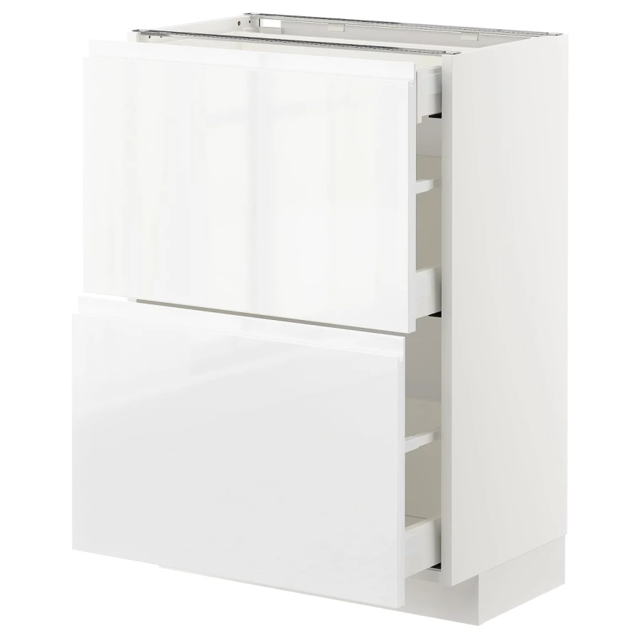 Напольный кухонный шкаф  - IKEA METOD MAXIMERA, 80x39,1x60см, белый, МЕТОД МАКСИМЕРА ИКЕА (изображение №1)
