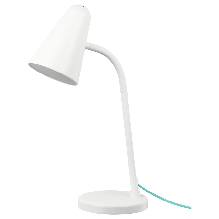 Лампа - FUBBLA  IKEA/ ФЮББЛА ИКЕА, 40 см,  белый (изображение №1)