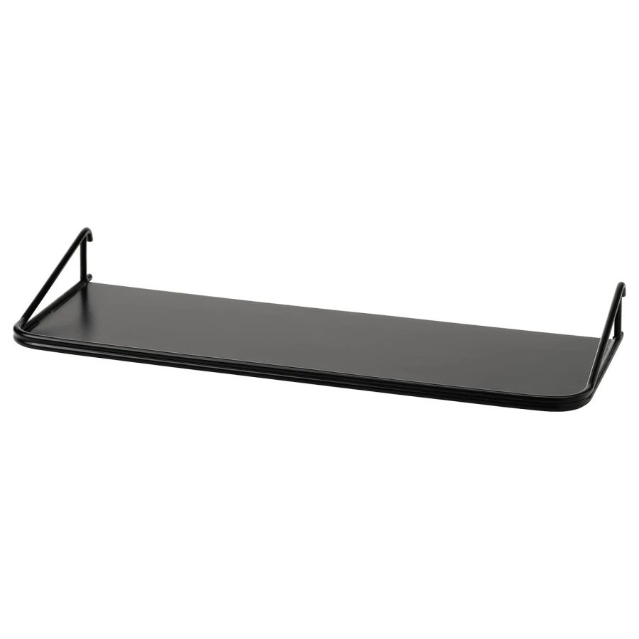 Полка IKEA SKÅDIS/СКОДИС ИКЕА, 32х11 см, черный (изображение №1)
