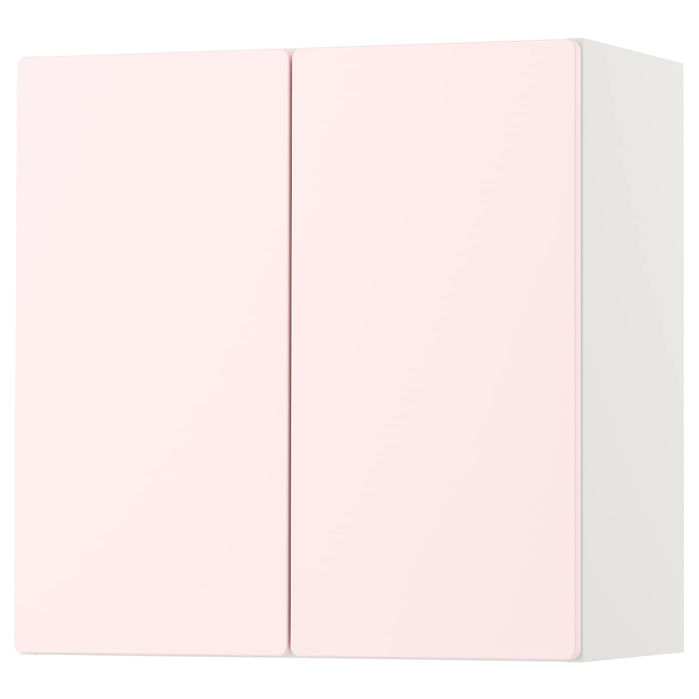 Шкаф детский - IKEA SMÅSTAD/SMASTAD, 60x30x60 см, белый/розовый, СМОСТАД ИКЕА
