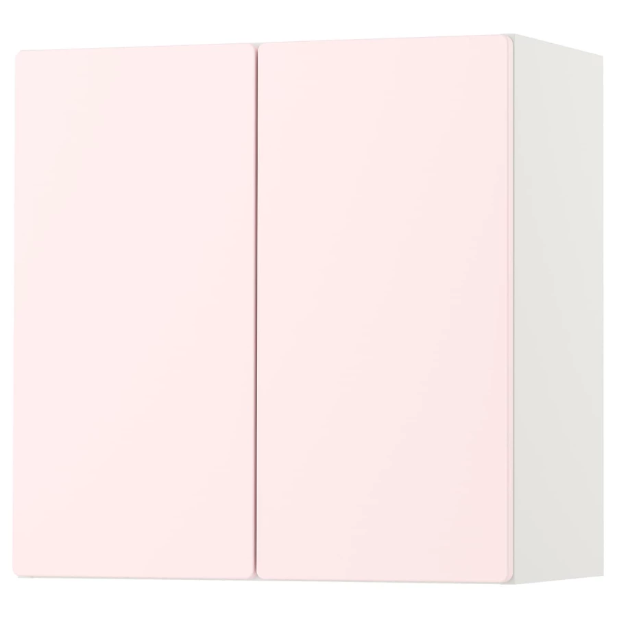 Шкаф детский - IKEA SMÅSTAD/SMASTAD, 60x30x60 см, белый/розовый, СМОСТАД ИКЕА (изображение №1)