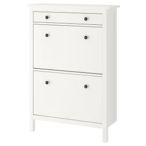 Обувница - IKEA HEMNES/ХЕМНЭС ИКЕА, 89x127 см, белый