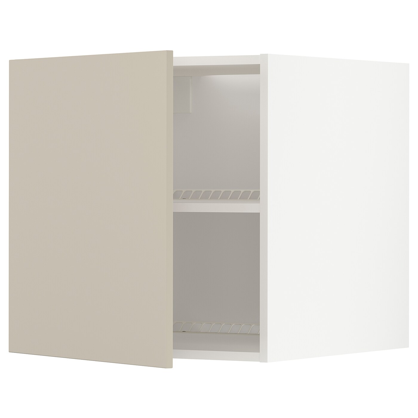 Шкаф - METOD  IKEA/  МЕТОД ИКЕА, 60х60 см, белый/бежевый