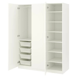 Гардероб - IKEA PAX/FORSAND/ПАКС/ФОРСАНД ИКЕА, 150x60x201 см, белый
