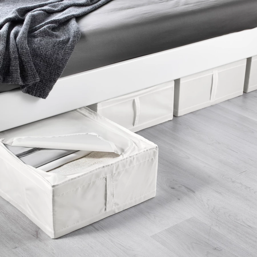 Ящик для хранения - SKUBB IKEA/ СКУББ ИКЕА. 55х44х19 см, белый (изображение №7)