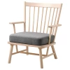 Кресло - IKEA PERSBOL, 69х70х84 см, бежевый/серый, ПЕРСБОЛ ИКЕА