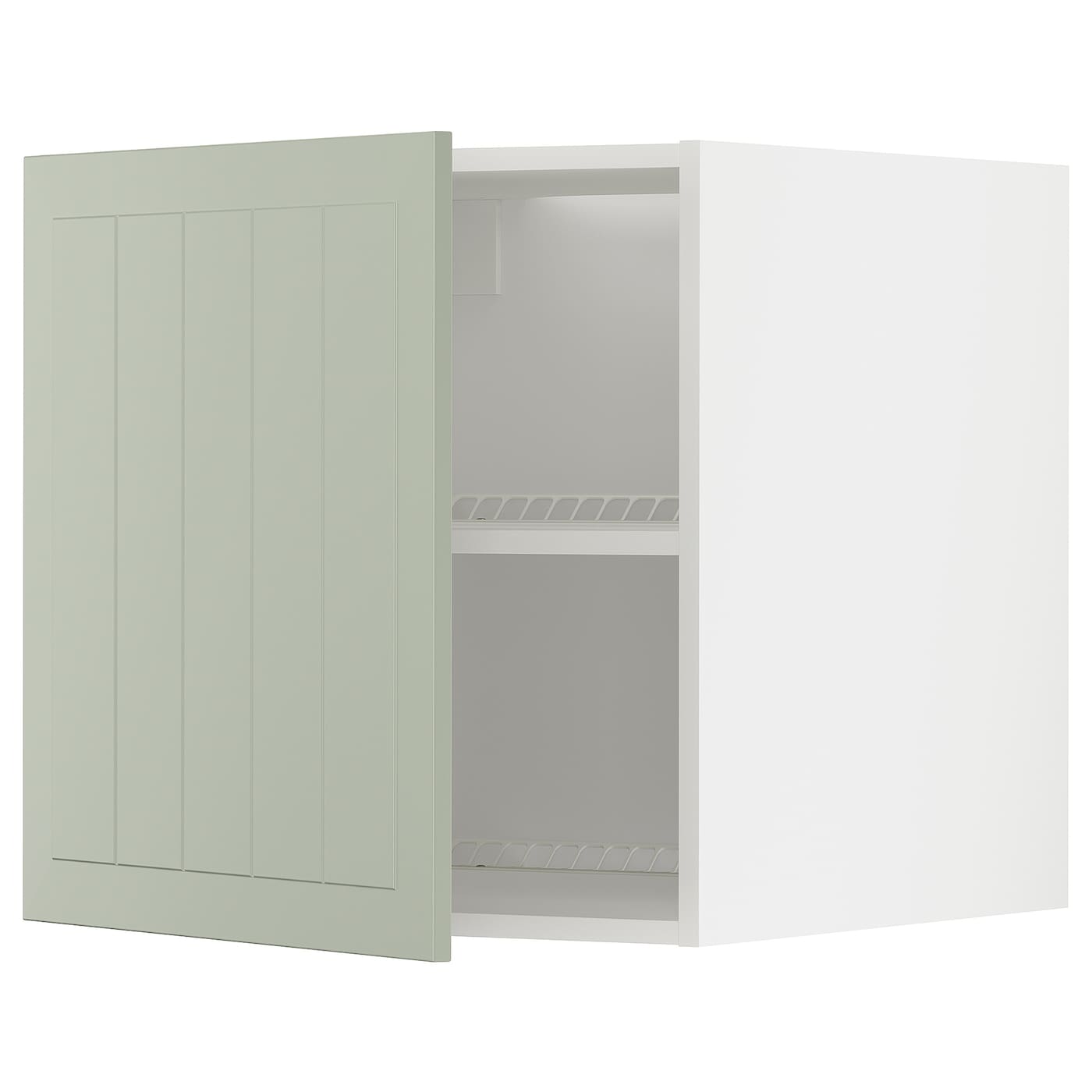 Шкаф - METOD  IKEA/  МЕТОД ИКЕА, 60х60 см, белый/зеленый