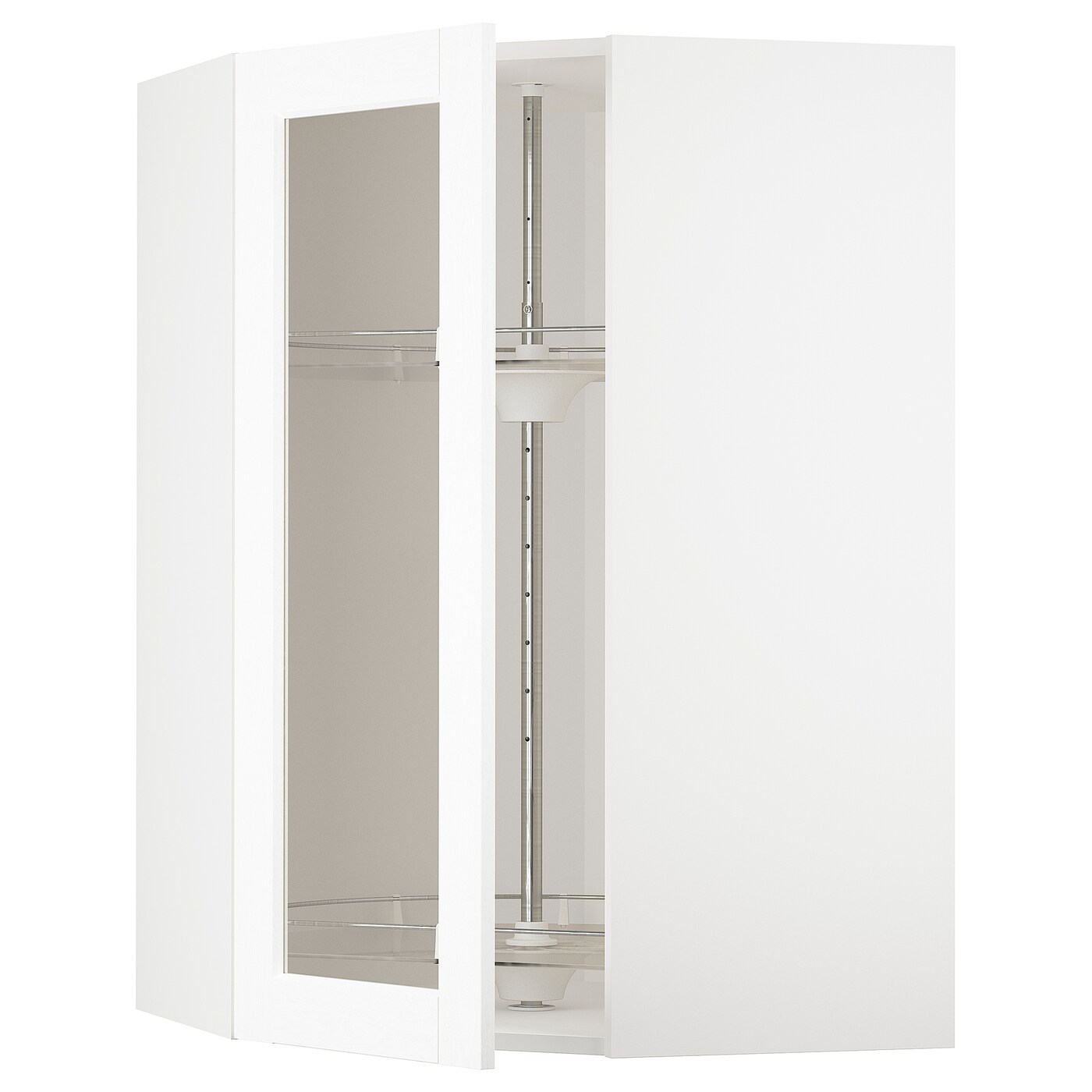 Шкаф  -  METOD IKEA/ МЕТОД ИКЕА, 68х100 см, белый