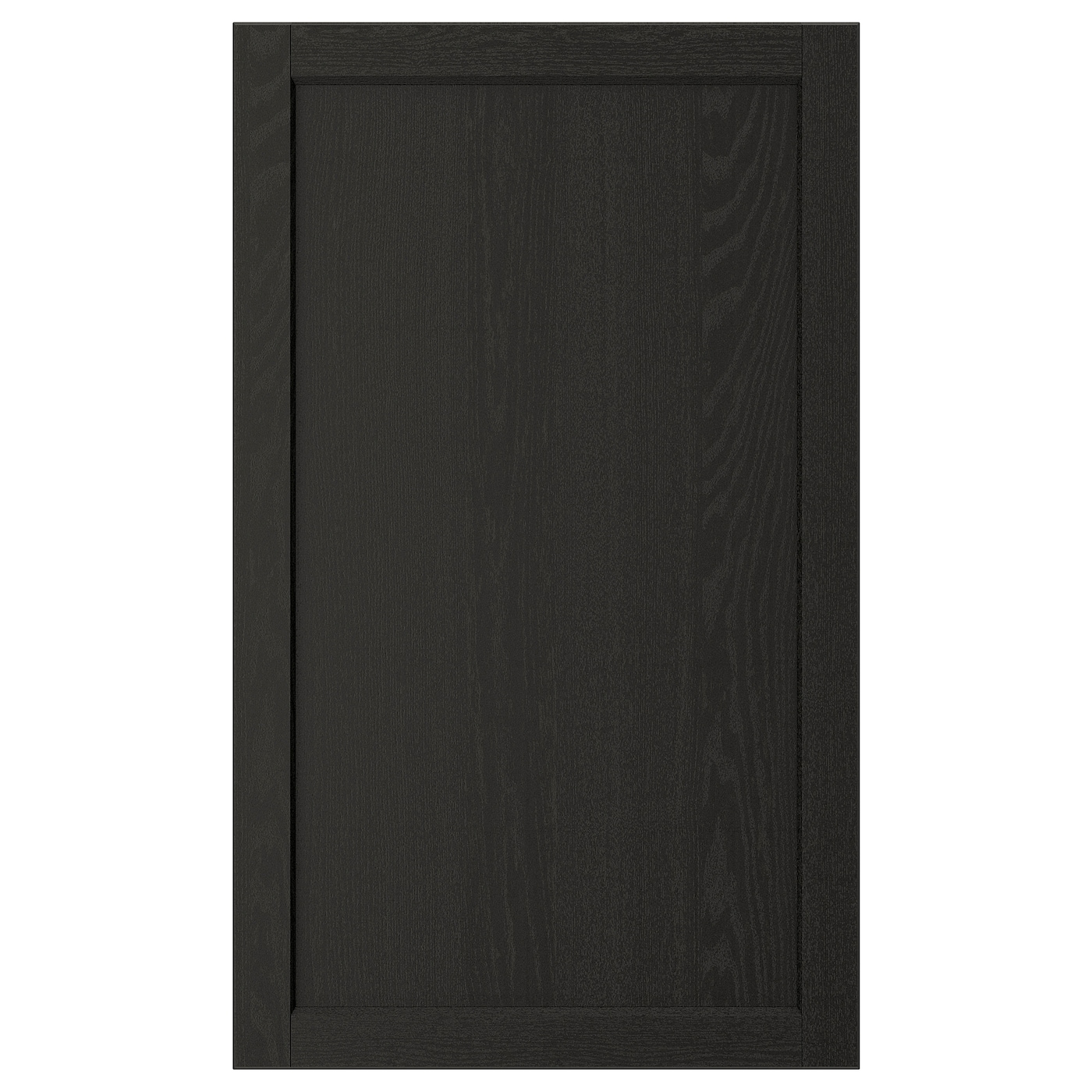 Дверца - IKEA LERHYTTAN, 100х60 см, черный, ЛЕРХЮТТАН ИКЕА
