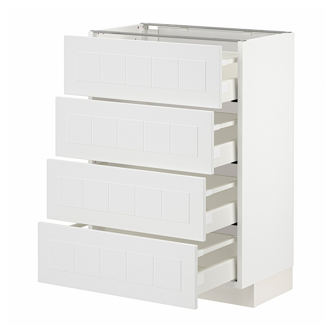Напольный шкаф  - IKEA METOD MAXIMERA, 88x39,5x60см, белый, МЕТОД МАКСИМЕРА ИКЕА