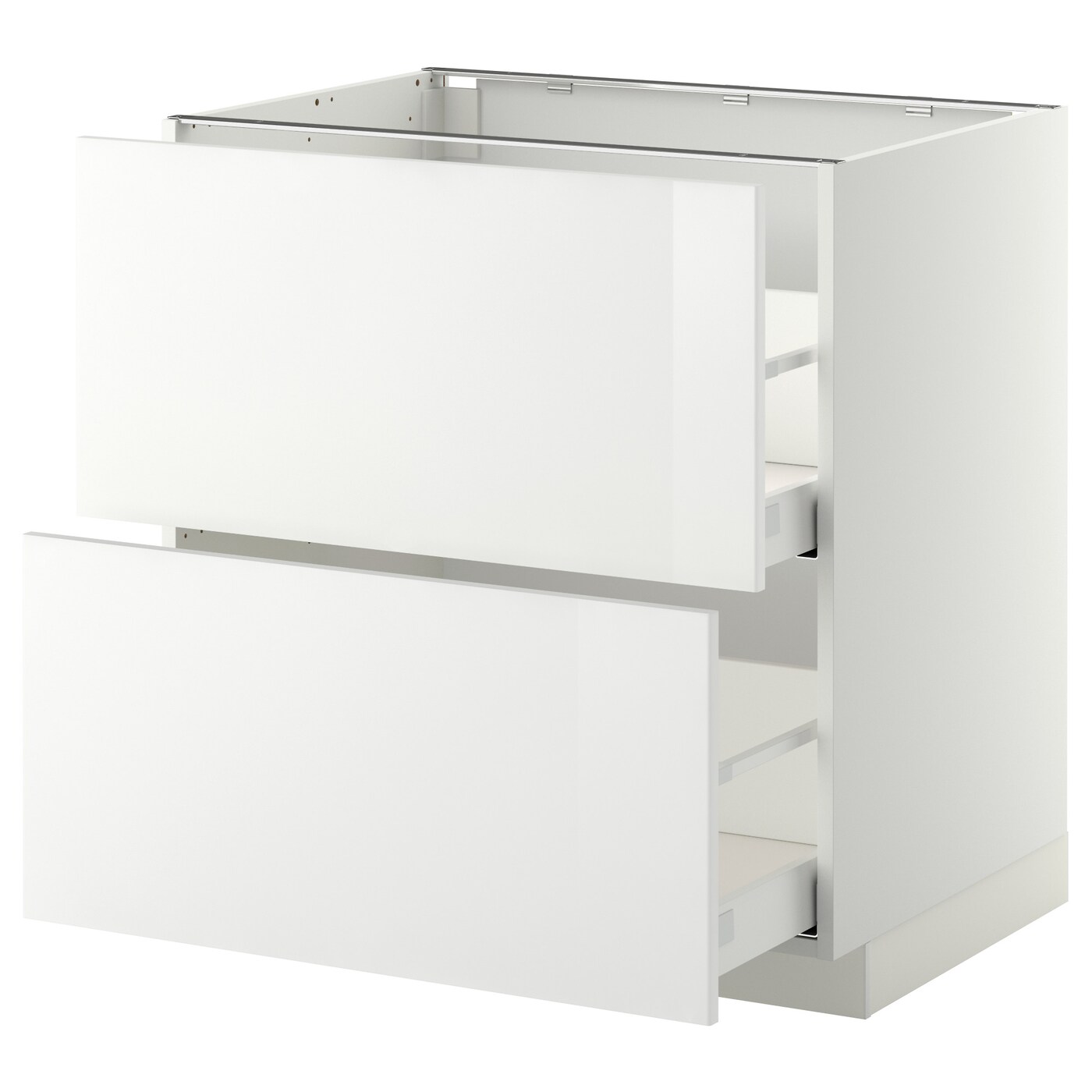 Напольный шкаф  - IKEA METOD MAXIMERA, 88x61,8x80см, белый, МЕТОД МАКСИМЕРА ИКЕА