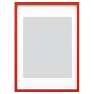 Рамка - IKEA RÖDALM/RODALM/РОДАЛЬМ ИКЕА, 50х70 см, красный