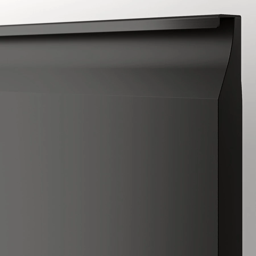 Передняя панель для посудомоечной машины - UPPLÖV /UPPLОV  IKEA/ УППЛЁВ  ИКЕА, 45х80 см, черный (изображение №2)