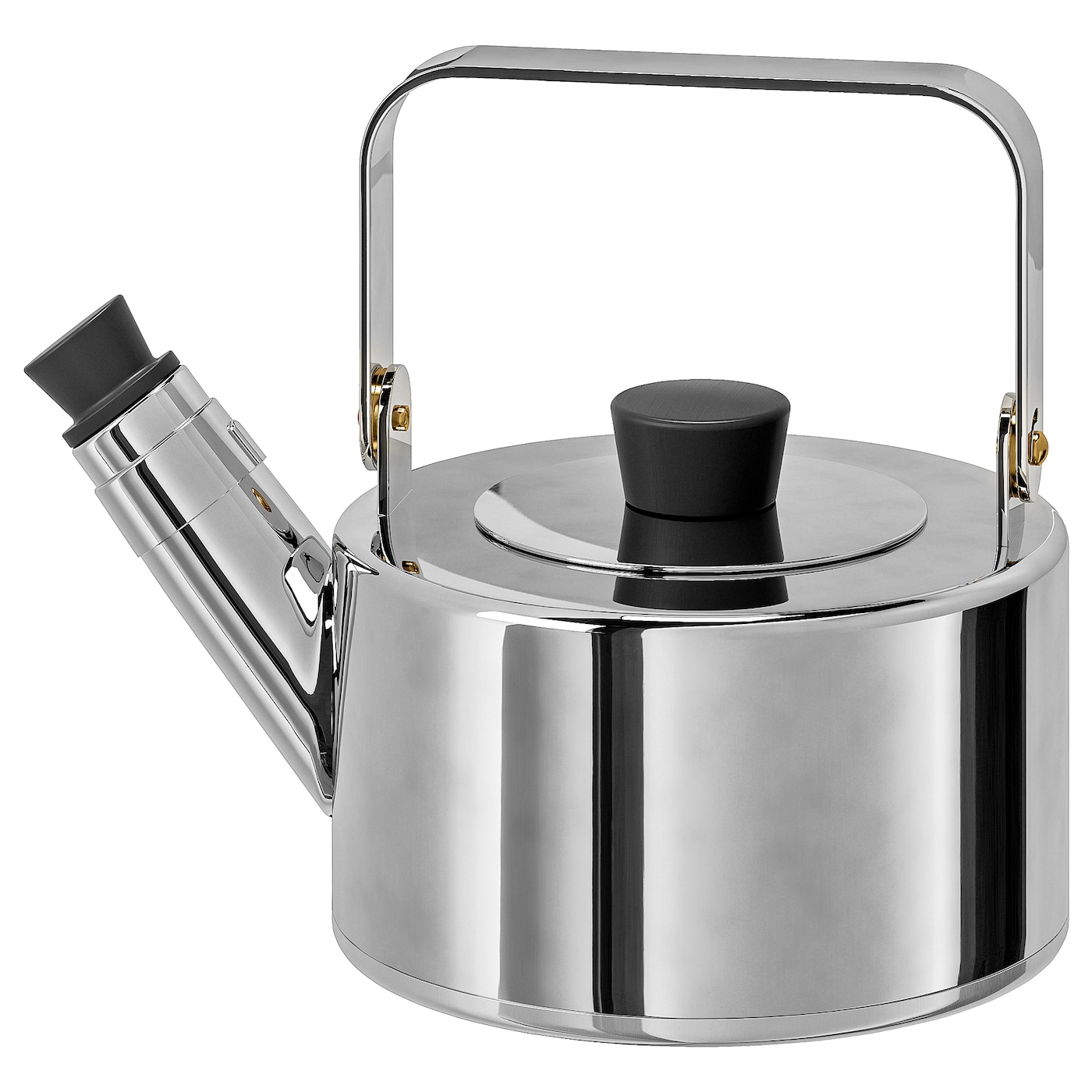 Чайник - IKEA METALLISK/ МЕТАЛЛИСК ИКЕА , 1,5 л, нержавеющая сталь