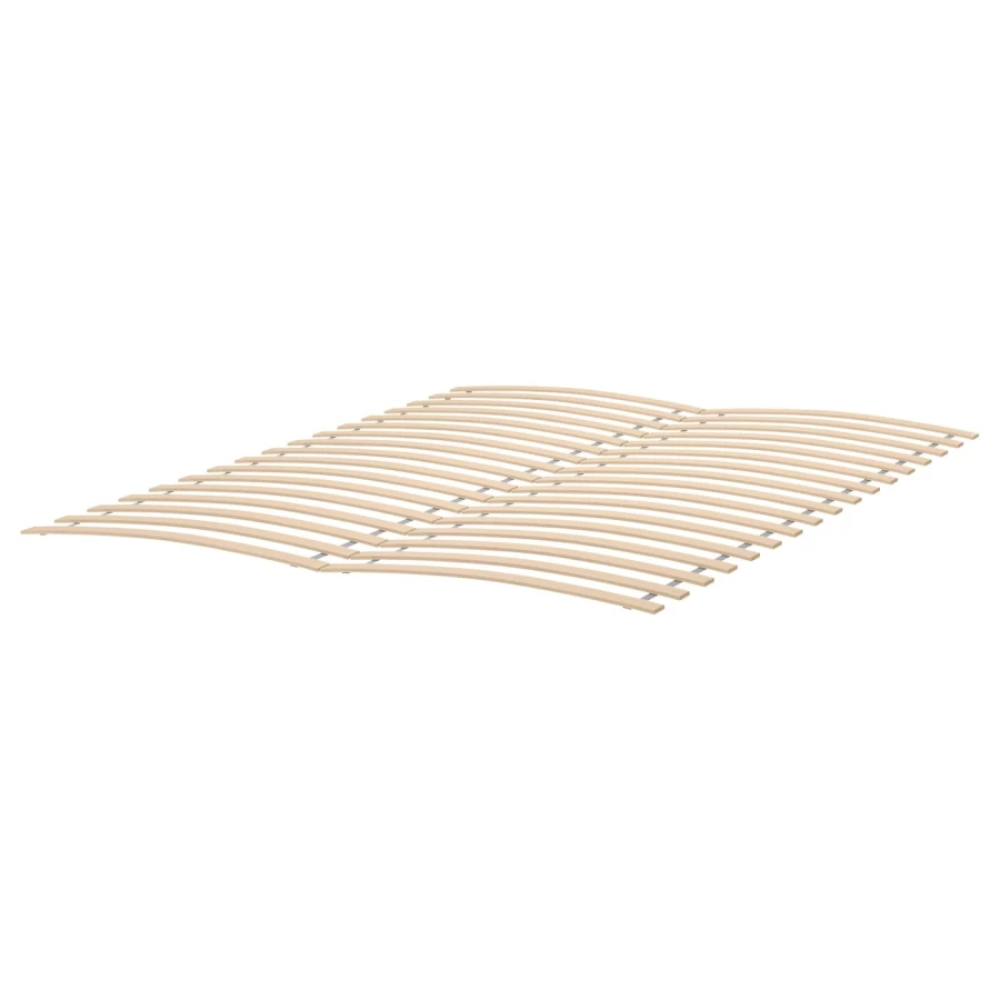 Каркас кровати - IKEA MALM/LUROY/LURÖY, 160x200 см, белый МАЛЬМ/ЛУРОЙ ИКЕА (изображение №2)