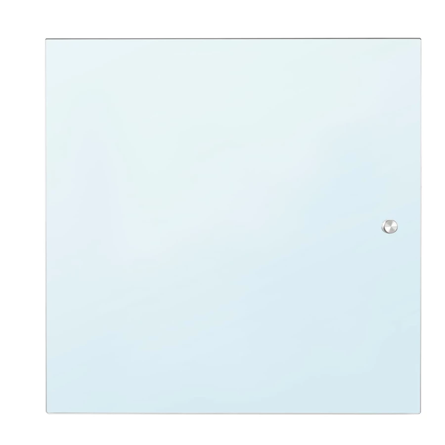 Вставка с дверцей в стеллаж - IKEA KALLAX/КАЛЛАКС ИКЕА, 33х33 см, белый (изображение №3)