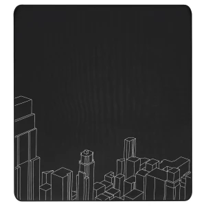 Защитное напольное покрытие - IKEA LÅNESPELARE/LANESPELARE, 110х100 см, черный, ЛОНЕСПЕЛАРЕ ИКЕА