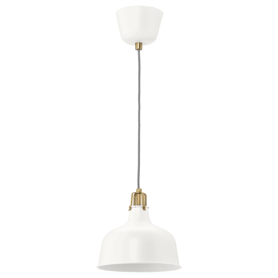 Подвесной светильник - RANARP IKEA / РАНАРП ИКЕА, 23 см, белый (изображение №1)