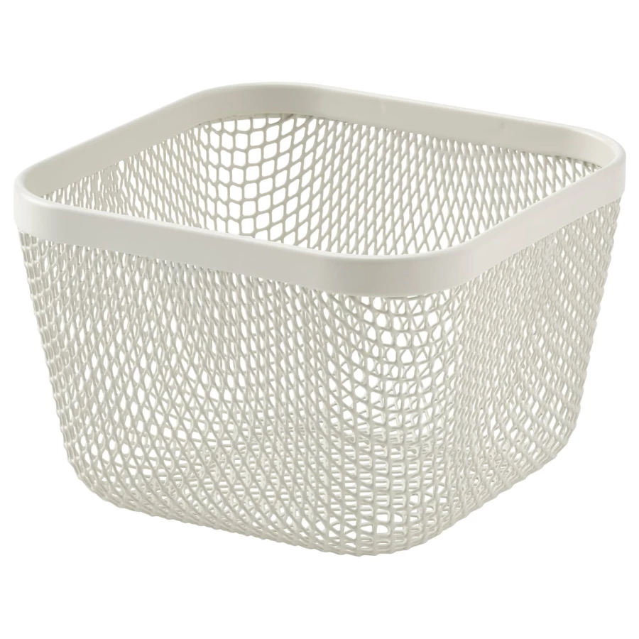 Корзина для продуктов IKEA 365+/ ИКЕА 365+, 14х14х10 см, белый (изображение №1)