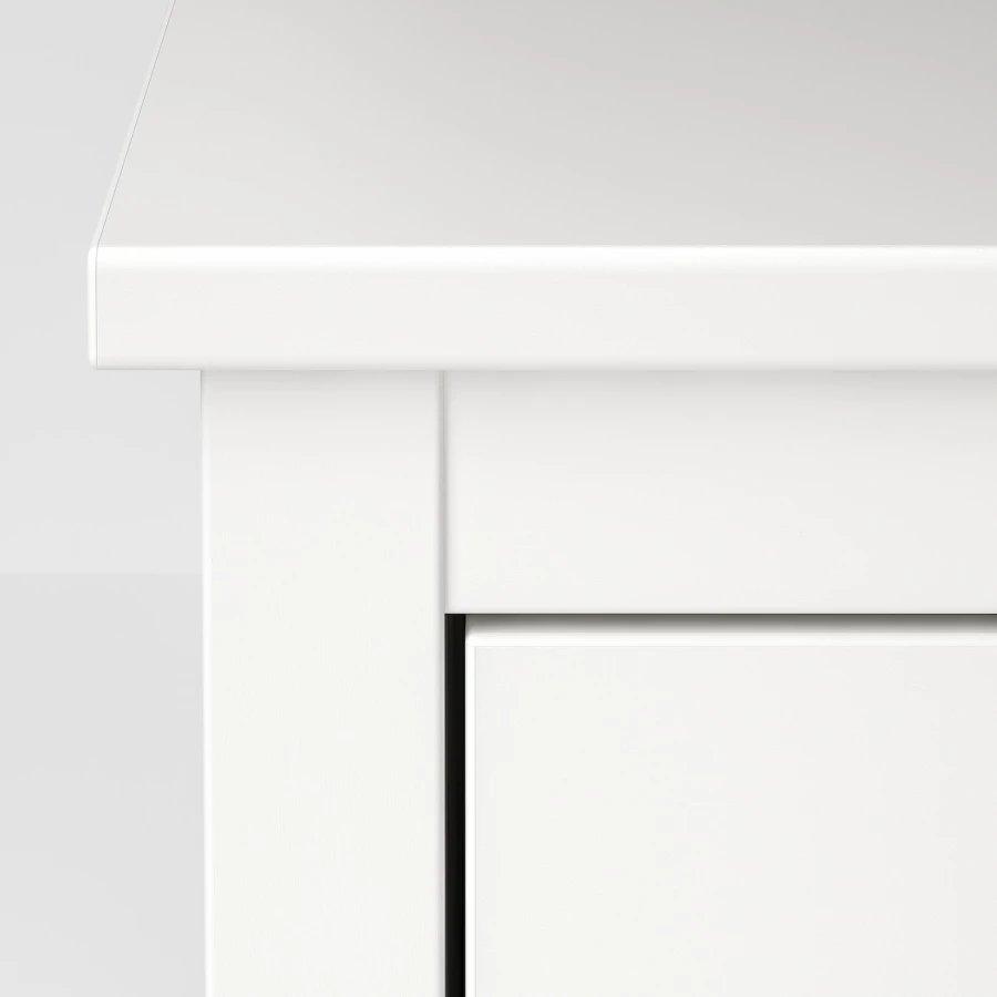 Комод - IKEA NORDLI/НОРДЛИ ИКЕА, 44х83х172 см, белый (изображение №4)