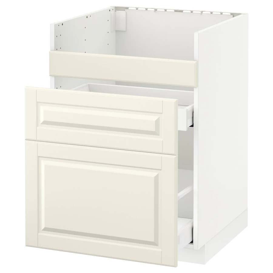 Шкаф под раковину /3 шт/2 шт - METOD / HAVSEN  IKEA/ МЕТОД/ХАВСЕН/ИКЕА, 88х60 см,  белый/бежевый (изображение №1)