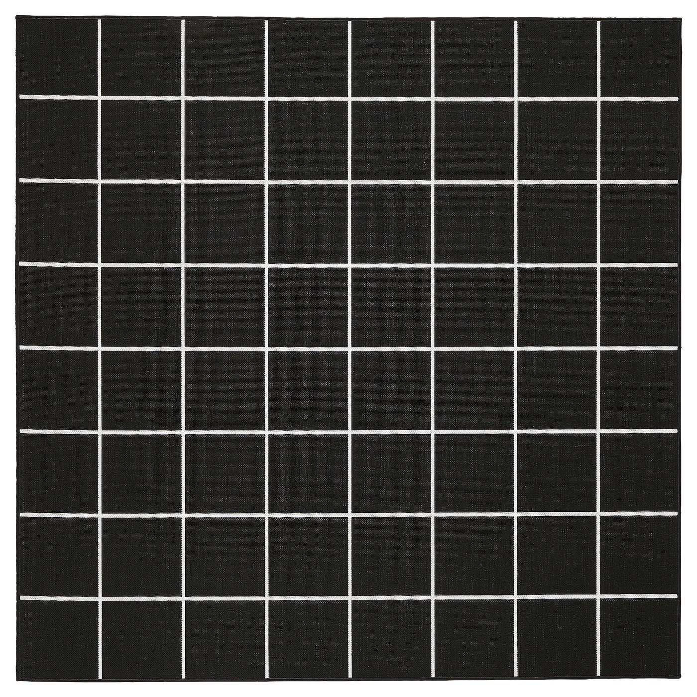 Коврик - IKEA SVALLERUP/СВАЛЛЕРУП ИКЕА, 200х200 см, черный
