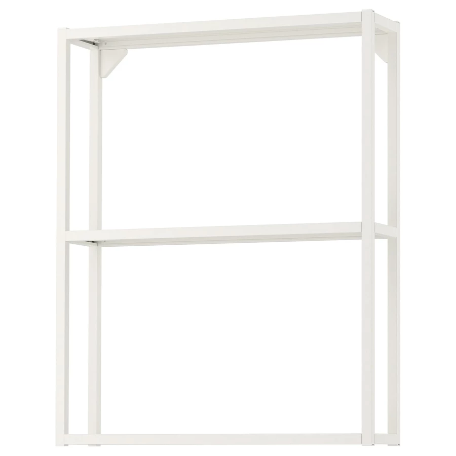 Стеллаж - IKEA ENHET, 60х15х75 см, белый, ЭНХЕТ ИКЕА (изображение №1)